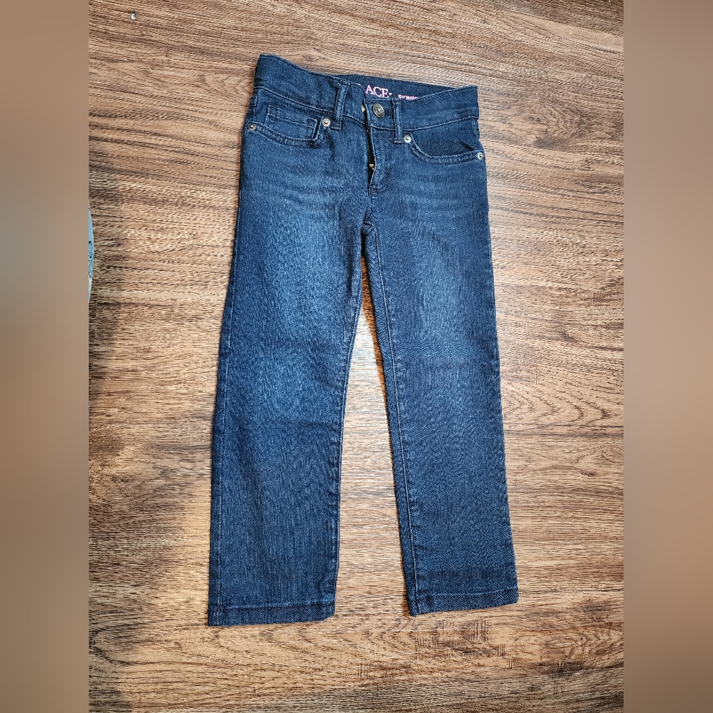 Girls Dark Blue Jeans